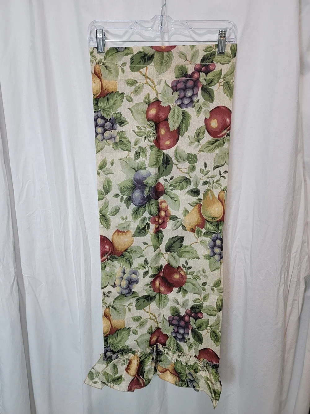 Sonoma Vintage Ruffled Cafe Curtains Pair New